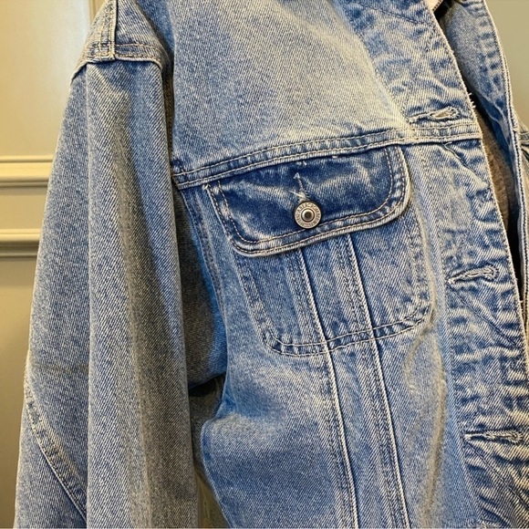 Abercrombie & Fitch cropped denim jacket XS y2k vintage I - Picture 5 of 12